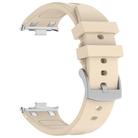 For Redmi Watch 5 / Xiaomi Smart Band 9 Pro Silver Metal Connector Silicone Watch Band(Starlight) - 3