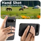For Google Pixel 7 Suteni G3 360 Rotation Holder MagSafe Denim Leather Back Phone Case(Black) - 3