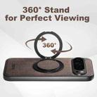 For Google Pixel 10 Suteni G3 360 Rotation Holder MagSafe Denim Leather Back Phone Case(Brown) - 2