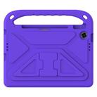 For Lenovo Tab TB-311 / WiFi 10.1 2025 Handle EVA Shockproof Tablet Case with Holder(Purple) - 2