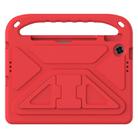 For Lenovo Tab TB-311 / WiFi 10.1 2025 Handle EVA Shockproof Tablet Case with Holder(Red) - 2