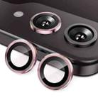 For Samsung Galaxy Z Flip7 ENKAY Hat-Prince 9H Rear Camera Lens Aluminium Alloy Tempered Glass Film(Pink) - 1