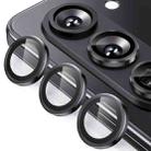 For Samsung Galaxy Z Fold7 ENKAY Hat-Prince 9H Rear Camera Lens Aluminium Alloy Tempered Glass Film(Black) - 1