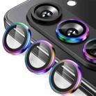 For Samsung Galaxy Z Fold7 ENKAY Hat-Prince 9H Rear Camera Lens Aluminium Alloy Tempered Glass Film(Colorful) - 1