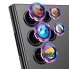 For Samsung Galaxy S25 Ultra 5G ENKAY Hat-Prince AR 9H Rear Lens Aluminium Alloy Tempered Glass Film(Colorful) - 1
