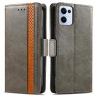 For OPPO Reno13 Pro CaseNeo Splicing Dual Magnetic Buckle Leather Phone Case(Gray) - 2