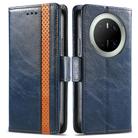 For Huawei Mate 70 CaseNeo Splicing Dual Magnetic Buckle Leather Phone Case(Blue) - 2