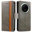 For Huawei Mate 70 Pro CaseNeo Splicing Dual Magnetic Buckle Leather Phone Case(Gray) - 2