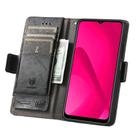 For Huawei Mate 70 Pro+ CaseNeo Splicing Dual Magnetic Buckle Leather Phone Case(Black) - 3