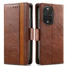 For Huawei nova 13 Pro CaseNeo Splicing Dual Magnetic Buckle Leather Phone Case(Brown) - 2