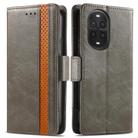 For Huawei nova 13 Pro CaseNeo Splicing Dual Magnetic Buckle Leather Phone Case(Gray) - 2