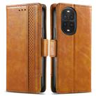 For Huawei nova 13 Pro CaseNeo Splicing Dual Magnetic Buckle Leather Phone Case(Khaki) - 2