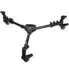 YUNTENG 900L DV Camera Photography Tripod Base Stand Universal Folding 3 Wheels Pulley - 1