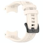 For Garmin Instinct E 45mm Breathable Silicone Watch Band Wristband(Starlight) - 3