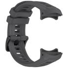 For Garmin Instinct E 45mm Breathable Silicone Watch Band Wristband(Graphite Grey) - 3