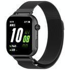 For Honor ROSSINI 2i Milanese Magnetic Loop Metal Watch Band(Black) - 1