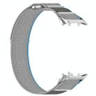 For Huawei Watch D2 Nylon Loop Hook and Loop Fastener Watch Band(Blue Gray) - 3