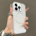 For iPhone 13 Pro Max Translucent Armor MagSafe N52 Thin Circle Phone Case(Transparent) - 1