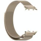 For Huawei Watch D2 Vertical Metal Connector Milanese Magnetic Loop Watch Band(Starlight) - 3