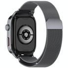 For Huawei Watch D2 Vertical Metal Connector Milanese Magnetic Loop Watch Band(Gray) - 2