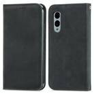 For Fujitsu Arrows We2 / F-52E Retro Skin Feel Magnetic Flip Leather Phone Case(Black) - 2