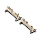 For Huawei Watch D2 1 Pair Metal Head Watch Band Connector(Starlight) - 3
