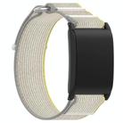 For WHOOP 4.0 Nylon Loop Hook and Loop Fastener Watch Band(Yellow+Gray) - 3