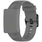 For WHOOP 4.0 Watch Case Integrated Silicone Watch Band(Dark Gray) - 1