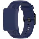 For WHOOP 4.0 Watch Case Integrated Silicone Watch Band(Dark Blue) - 1
