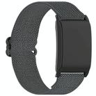 For WHOOP 4.0 Slide Buckle Nylon Elastic Braided Watch Band(Dark Gray) - 3