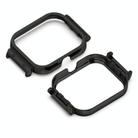 For vivo Watch GT Metal Ear Watch Frame Watch Protective Case(Black) - 2