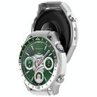 For Huawei Watch GT 5 Pro 46mm Change to Watch Ultimate Design PC Hollow Watch Protective Case(White Green) - 3