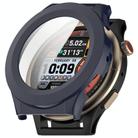 For Amazfit Cheetah Pro Tempered Film Integrated PC Watch Protective Case(Ink Blue) - 1