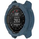 For Garmin Instinct 3 AMOLED / Solar 45mm Silicone Watch Protective Case(Blue) - 2