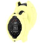For Garmin Instinct 3 AMOLED / Solar 50mm Silicone Watch Protective Case(Yellow) - 3