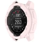 For Garmin Instinct 3 AMOLED / Solar 50mm Silicone Watch Protective Case(Light Pink) - 2