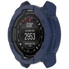 For Garmin Instinct 3 AMOLED / Solar 50mm Silicone Watch Protective Case(Midnight Blue) - 2