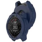 For Garmin Instinct 3 AMOLED / Solar 50mm Silicone Watch Protective Case(Midnight Blue) - 3