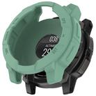 For Garmin Instinct 3 AMOLED / Solar 50mm Silicone Watch Protective Case(Forest Green) - 1