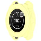For Garmin Instinct E 45mm Silicone Watch Protective Case(Yellow) - 2