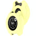 For Garmin Instinct E 45mm Silicone Watch Protective Case(Yellow) - 3