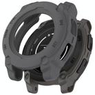 For Garmin Instinct E 40mm Half Coverage Hollow TPU Armour Watch Protective Case(Gray) - 1