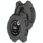 For Garmin Instinct E 40mm Half Coverage Hollow TPU Armour Watch Protective Case(Gray) - 3