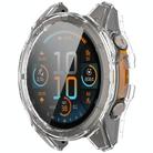 For Garmin Tactix 8 AMOLED 47mm Tempered Film Integrated PC Watch Protective Case(Transparent) - 2