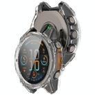 For Garmin Tactix 8 AMOLED 47mm Tempered Film Integrated PC Watch Protective Case(Transparent) - 3