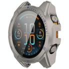 For Garmin Tactix 8 Solar 51mm Tempered Film Integrated PC Watch Protective Case(Titanium Blue) - 2
