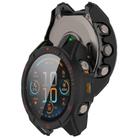 For Garmin Tactix 8 Solar 51mm Tempered Film Integrated PC Watch Protective Case(Black Red) - 3