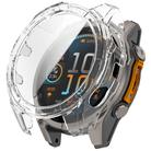 For Garmin Tactix 8 Solar 51mm Tempered Film Integrated PC Watch Protective Case(Transparent) - 1