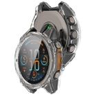 For Garmin Tactix 8 Solar 51mm Tempered Film Integrated PC Watch Protective Case(Transparent) - 3