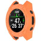 For Garmin Descent G2 Hollow Armor TPU Half Coverage Protective Watch Case(Orange) - 2